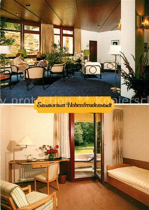 Freudenstadt Sanatorium Hohenfreudenstadt Foyer Zimmer