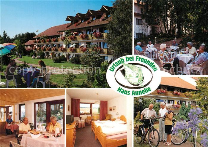 Preussisch Oldendorf Haus Annelie Gaststube Zimmer Gartenterrasse