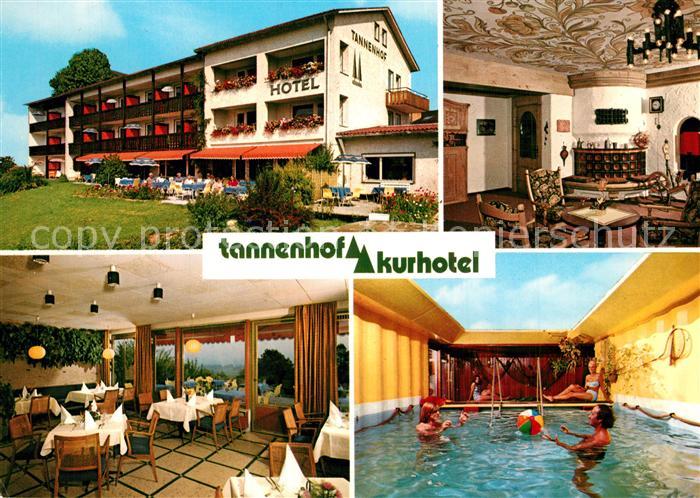 Oy Tannenhof Kurhotel Gastraum Hallenbad