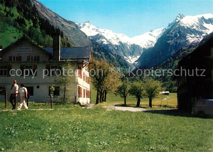 Oberstdorf Berggasthof Spielmannsau und Jugendherberge