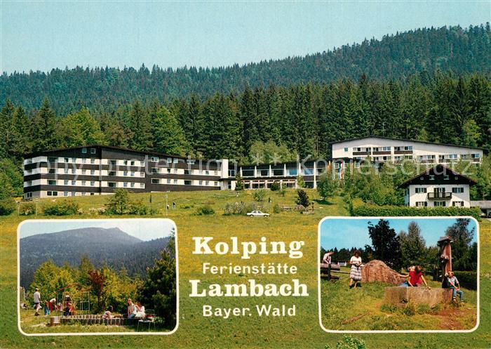 Lambach Lam Kolping Ferienstaette Spielplatz Brunnen