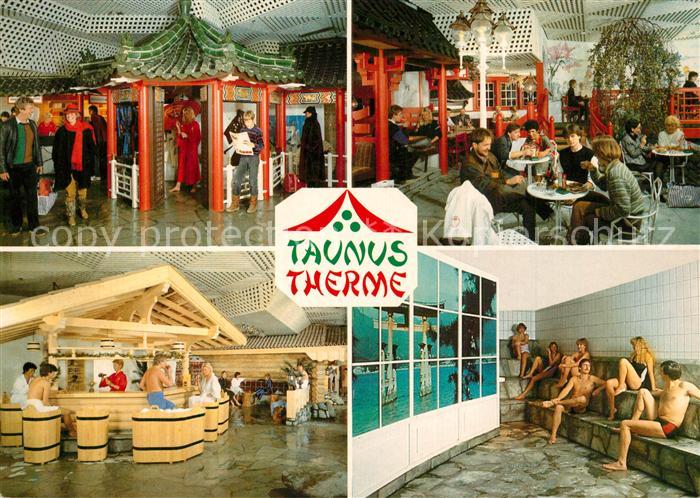 Bad Homburg Taunus Therme Saunawelt mit Bar Boutique Nakamise Solegrotte Erlebni