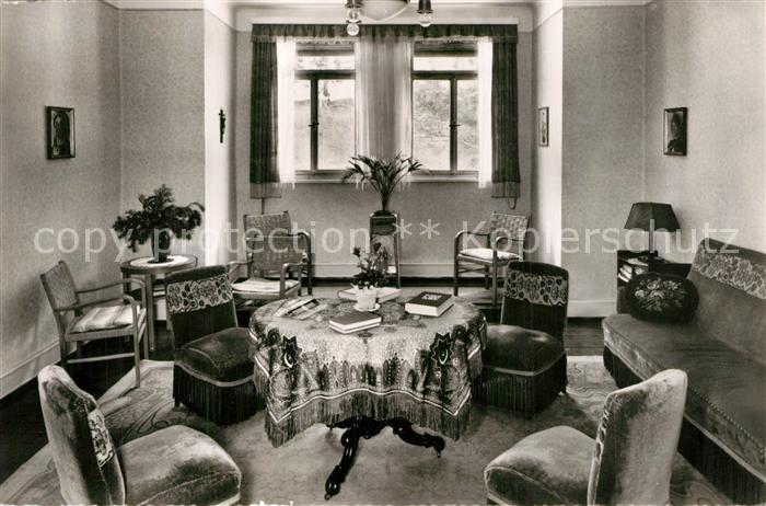 Bad Griesbach Schwarzwald Muetterkurheim St Anna Aufenthaltsraum