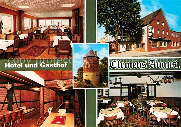 Davensberg Hotel Gasthof Clemens August Restaurant Kegelbahn