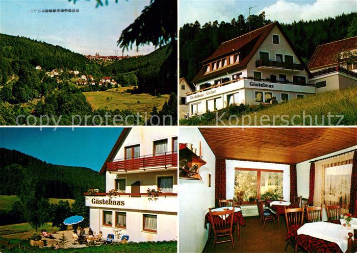 Freudenstadt Gaestehaus Noecker Landschaftspanorama Schwarzwald