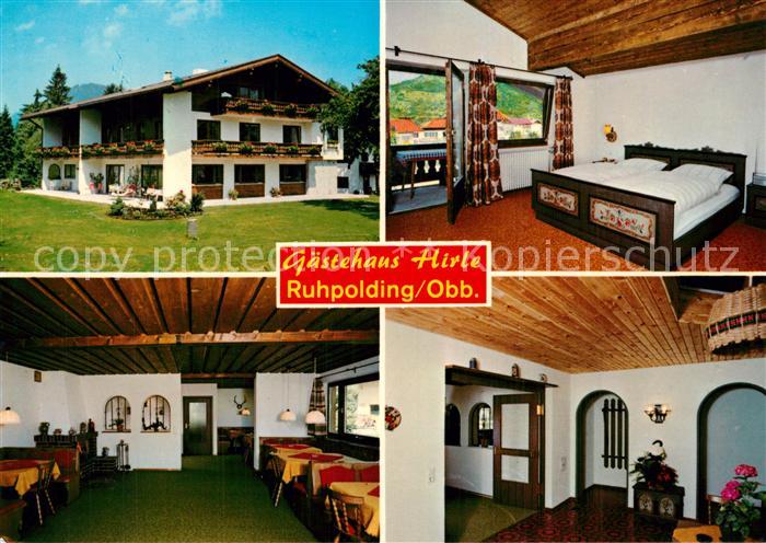 Ruhpolding Gaestehaus Hirle Gastraum Fremdenzimmer