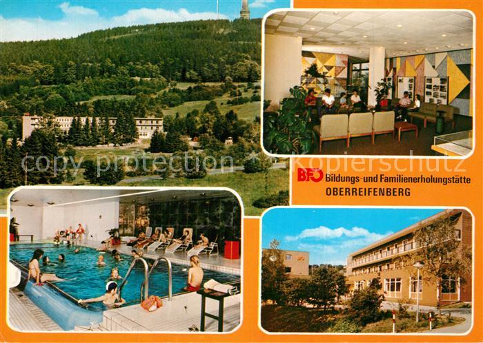 Oberreifenberg BFO Bildungs- und Familienerholungsstaette Hallenbad Landschaftsp