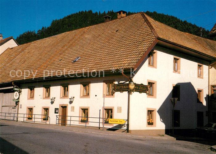 Atzenbach Gasthaus zum Adler im Schwarzwald