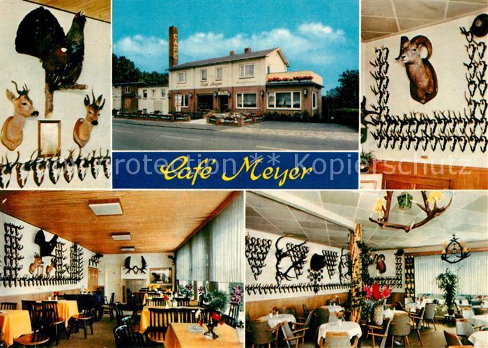 Leezen Holstein Cafe Meyer Jagdtrophaeen