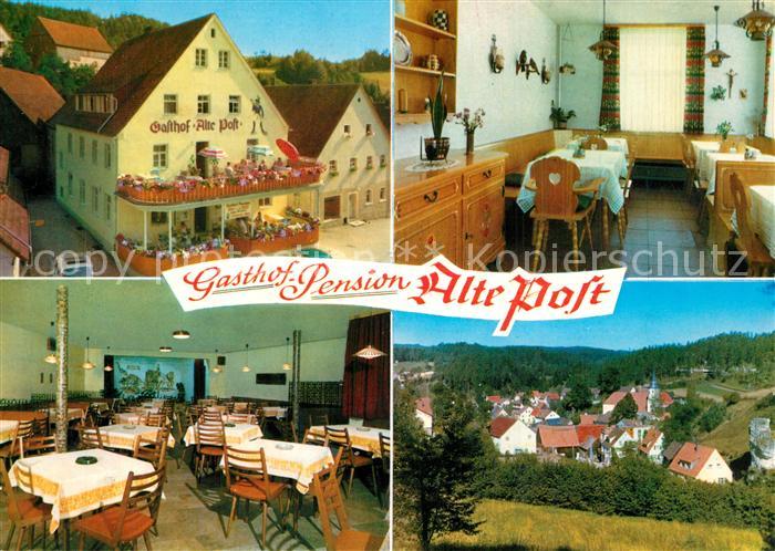 Obertrubach Gasthof Pension Alte Post Panorama