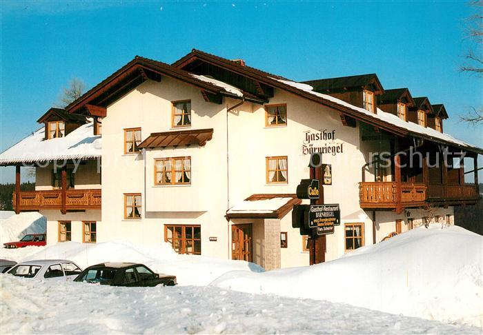 Finsterau Bayerischer Wald Gasthof Restaurant Baernriegel im Winter