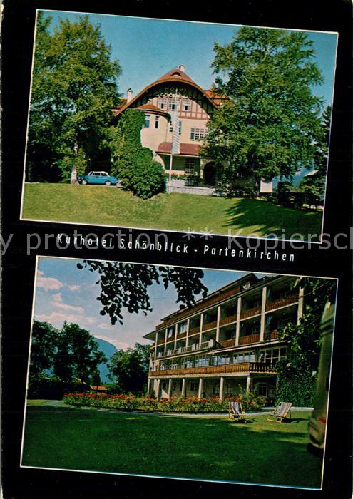 Partenkirchen Kurhotel Schoenblick Park