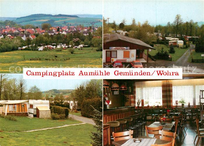 Gemuenden Wohra Campingplatz Aumuehle Gaststaette Panorama
