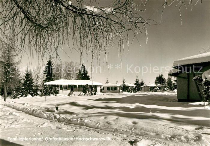 Grafenhausen Schwarzwald Familienferienhof im Winter