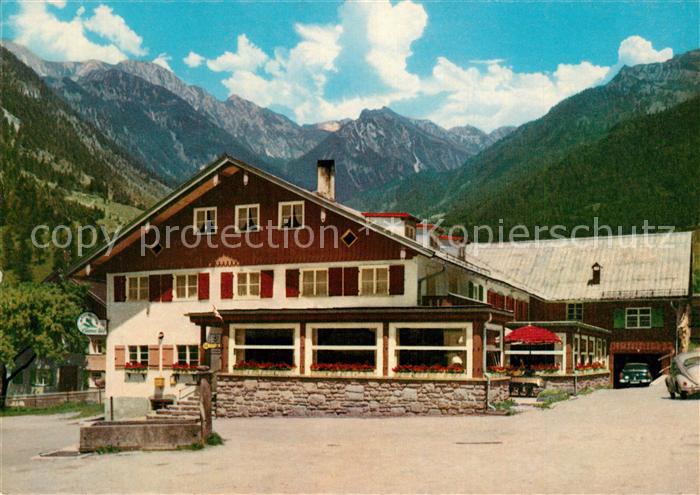 Hinterstein Bad Hindelang Alpenhotel Pension Gruener Hut Allgaeuer Alpen