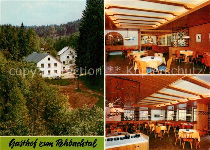 Grafengehaig Gasthof zum Rehbachthal Gastraum