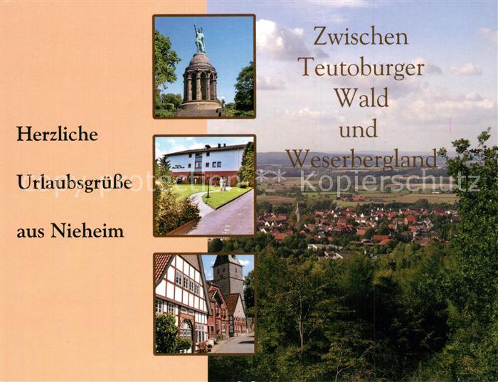 Nieheim Haus am Park Hermannsdenkmal Teutoburger Wald Weserbergland