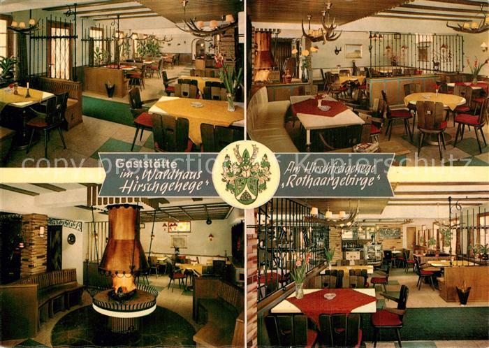 Oberhundem Waldhaus Hirschgehege Restaurant im Rothaargebirge