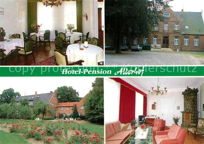 Bosse Rethem Hotel Pension Allerhof Garten