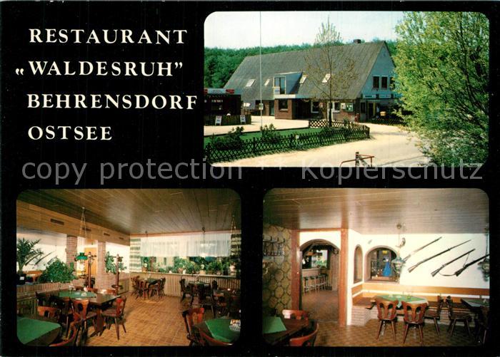 Behrensdorf Ostsee Restaurant Waldesruh