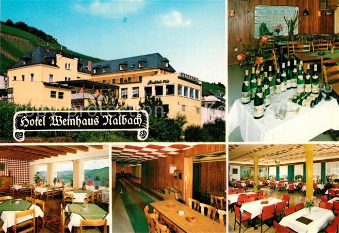 Reil Mosel Hotel Weinhaus Nalbach Restaurant Kegelbahn