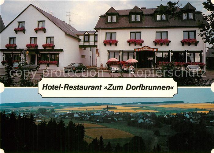 Gevenich Eifel Hotel Restaurant Zum Dorfbrunnen Landschaftspanorama