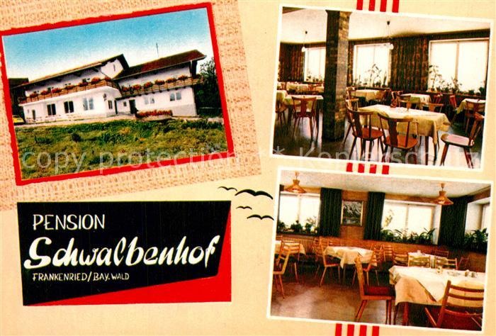 Frankenried Geiersthal Pension Gasthof Schwalbenhof Restaurant Bayerischer Wald