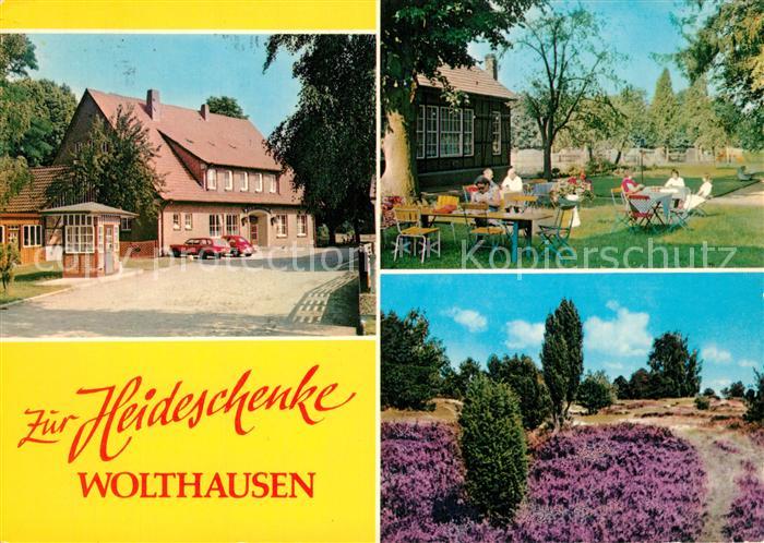 Wolthausen Gasthaus Zur Heideschenke Garten Lueneburger Heide