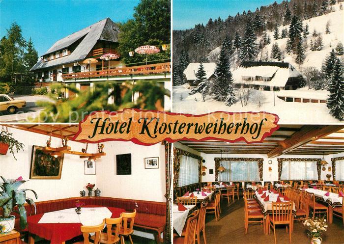 Wittenschwand Hotel Klosterweiherhof Restaurant