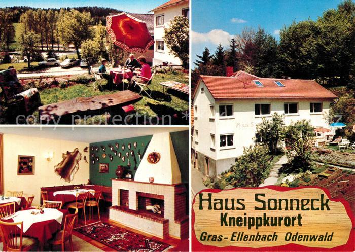 Grasellenbach Gaestehaus Pension Haus Sonneck Kneippkurort