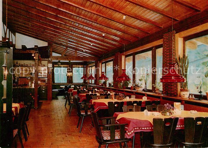 Bad Herrenalb Talwiesen Schaenke Skiheim Gastraum Oberes Gaistal Schwarzwald