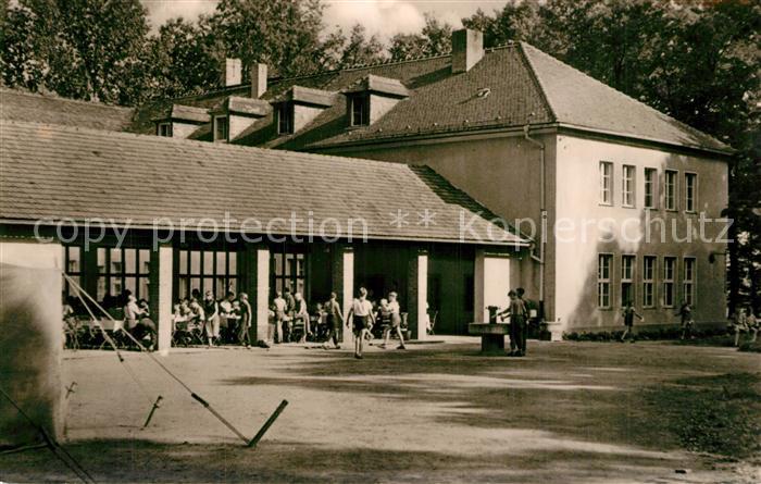 Grossenhain Sachsen Pionierzeltlager Oleg Koschewoi Wirtschaftsgebaeude Natursch