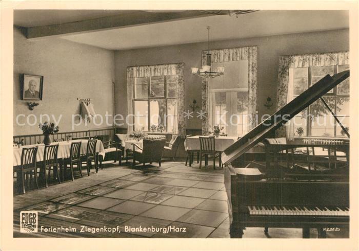 Blankenburg Harz Ferienheim Ziegenkopf Saal Musikinstrument Fluegel