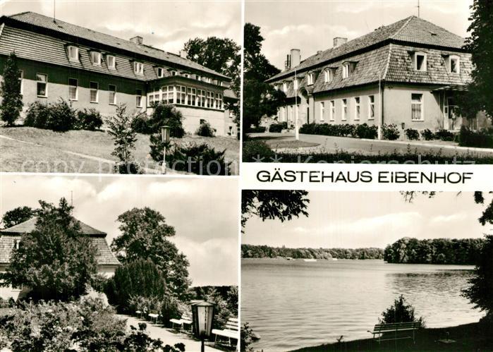 Pieskow Bad Saarow Gaestehaus Eibenhof Uferpartie am Scharmuetzelsee