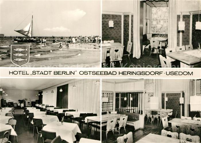 Heringsdorf Ostseebad Usedom Hotel Stadt Berlin Restaurant Strand