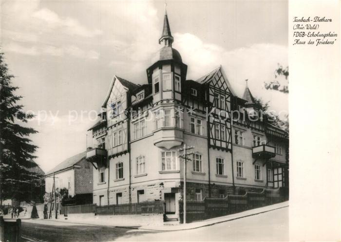 Tambach-Dietharz FDGB Erholungsheim Haus des Friedens