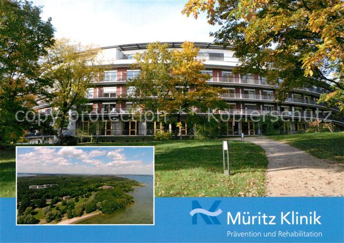 Klink Waren Mueritz Klinik Mecklenburgische Seenplatte Fliegeraufnahme