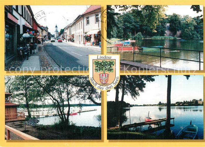 Lindow Mark Strasse des Friedens Kloster Wutzsee Strandbad Gudelacksee Vielitzse