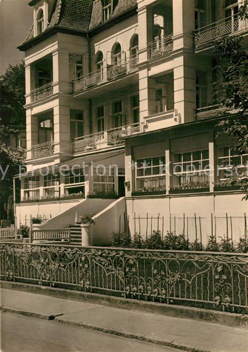 Heringsdorf Ostseebad Usedom FDGB Erholungsheim Guiseppe di Vittorio