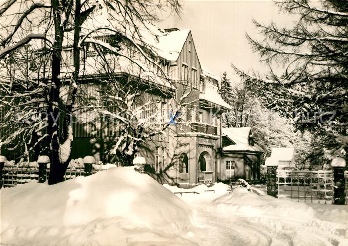 Benneckenstein Harz MDI Ferienheim Wilhelm Bahnik im Winter