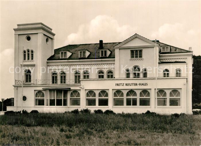 Kuehlungsborn Ostseebad Fritz Reuter Haus