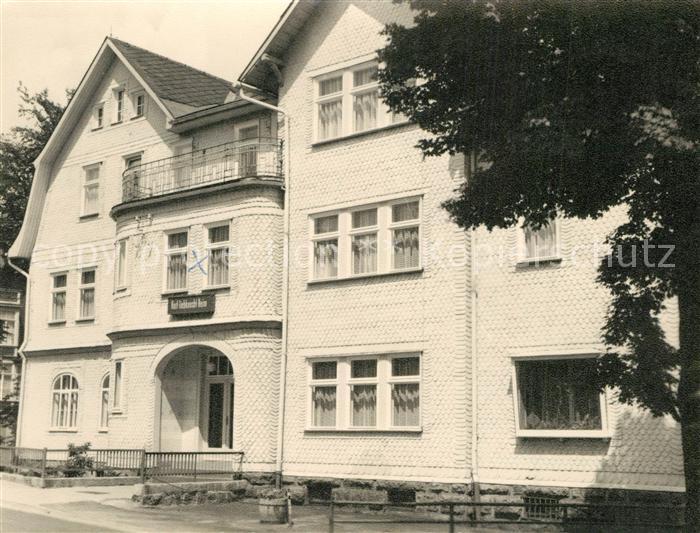 Oberhof Thueringen Erholungsheim Karl Liebknecht Heim