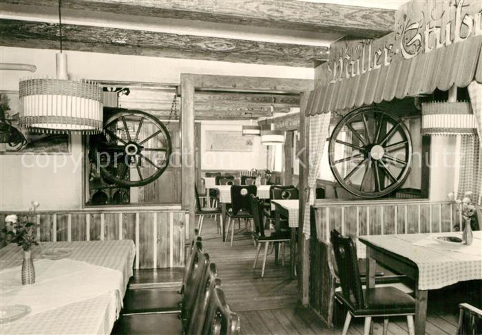 Gernrode Harz Ausflugslokal Bueckemuehle Gastraum