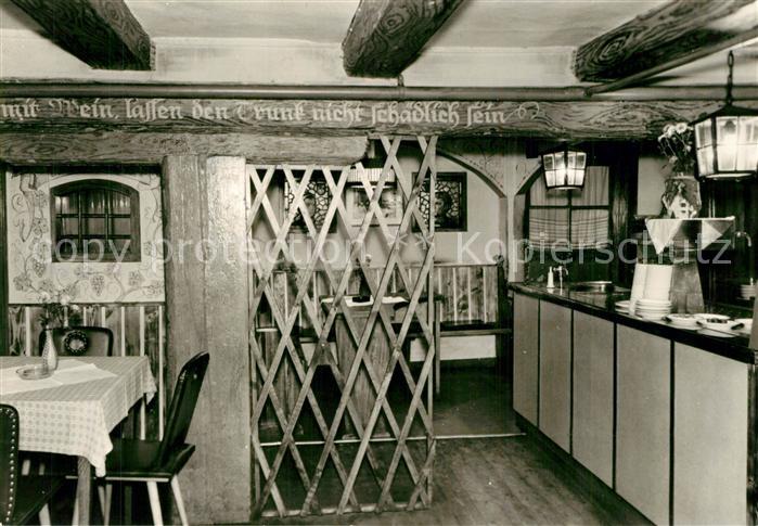 Gernrode Harz Ausflugslokal Bueckemuehle Gastraum Theke