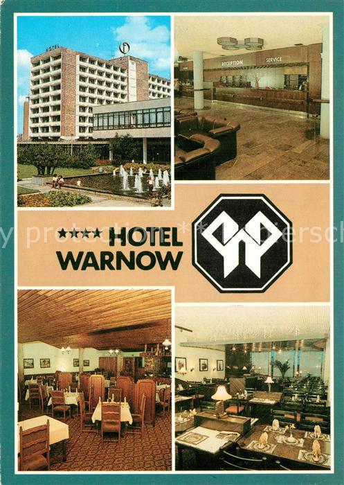 Rostock Hotel Warnow Rezeption Restaurant