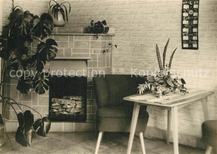 Oberhof Thueringen Erholungsheim Karl Liebknecht Eingangshalle