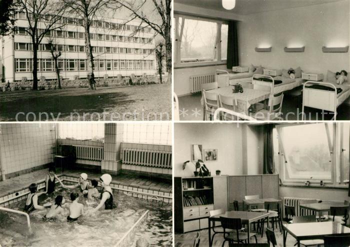 Arnstadt Ilm Kinderpflegeheim Marienstift Therapiebad Schlafraum Wohnraum