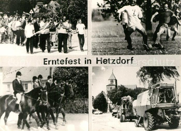 Hetzdorf Halsbruecke Erntefest Fussball