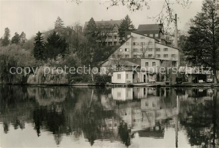 Woltersdorf Erkner Haus Gottesfriede Ansicht vom Kalksee