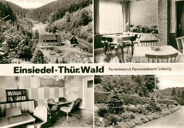 Einsiedel Thueringen Ferienheim des Fernmeldeamtes Leipzig Thueringer Wald